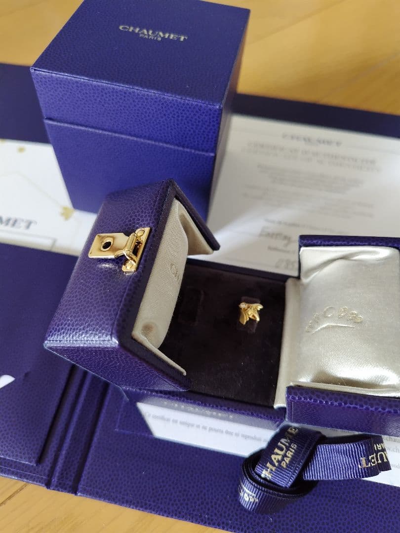 Chaumet ビードゥショーメ ピアス 片耳 ハチ ビーマイラブ 蜂