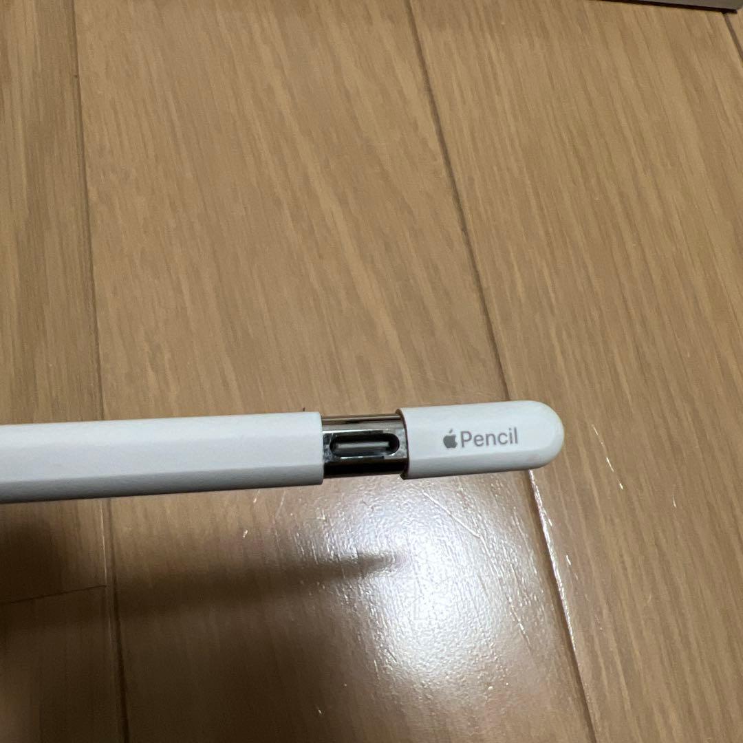純正Apple Pencil USB-C 箱付き　カバーに傷あり