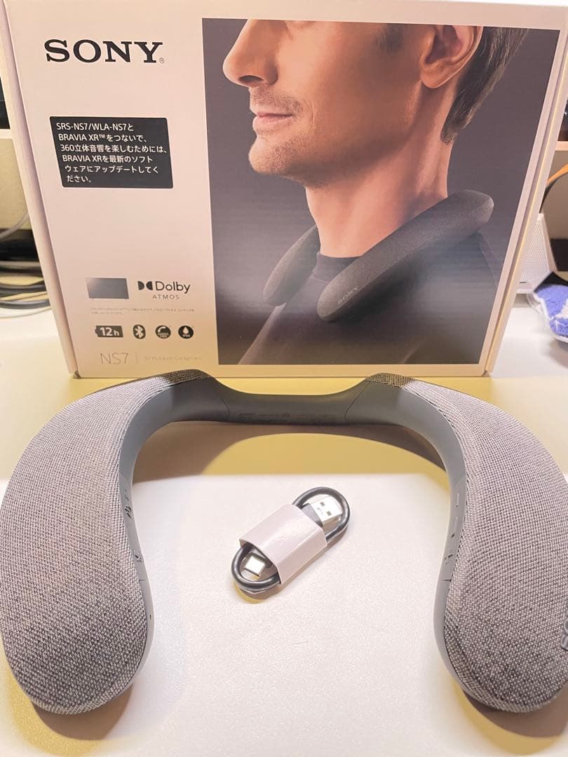 ⭐️ＨＹさま専用⭐️SONY SRS-NS7 ネックスピーカー グレー
