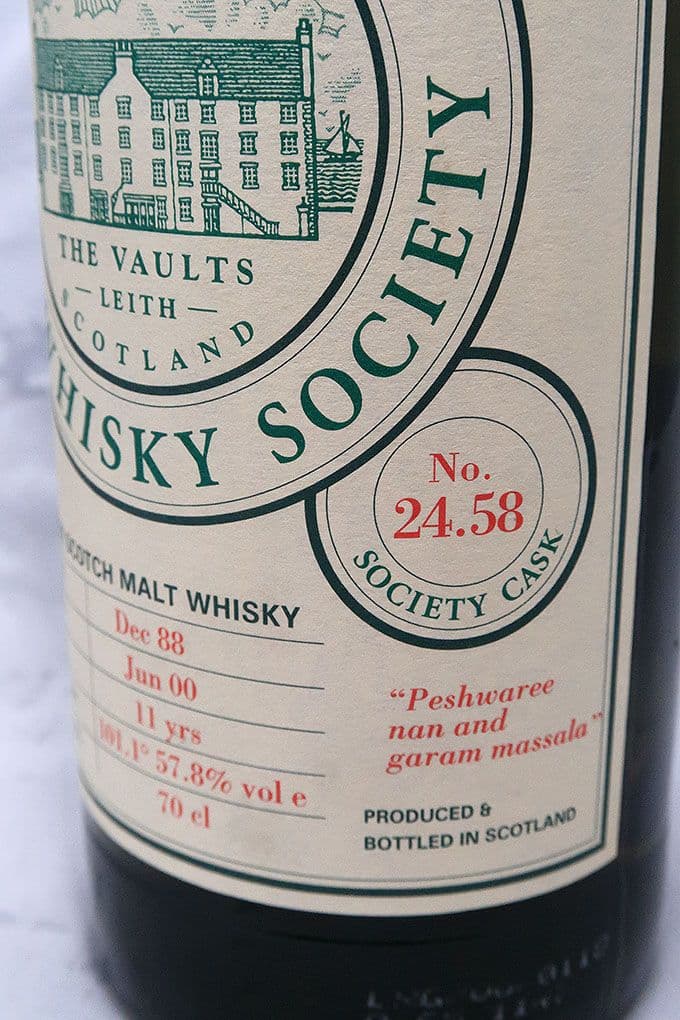 マッカラン１１年 スコッチモルトウィスキーソサエティ（ＳＭＷＳ）24.58