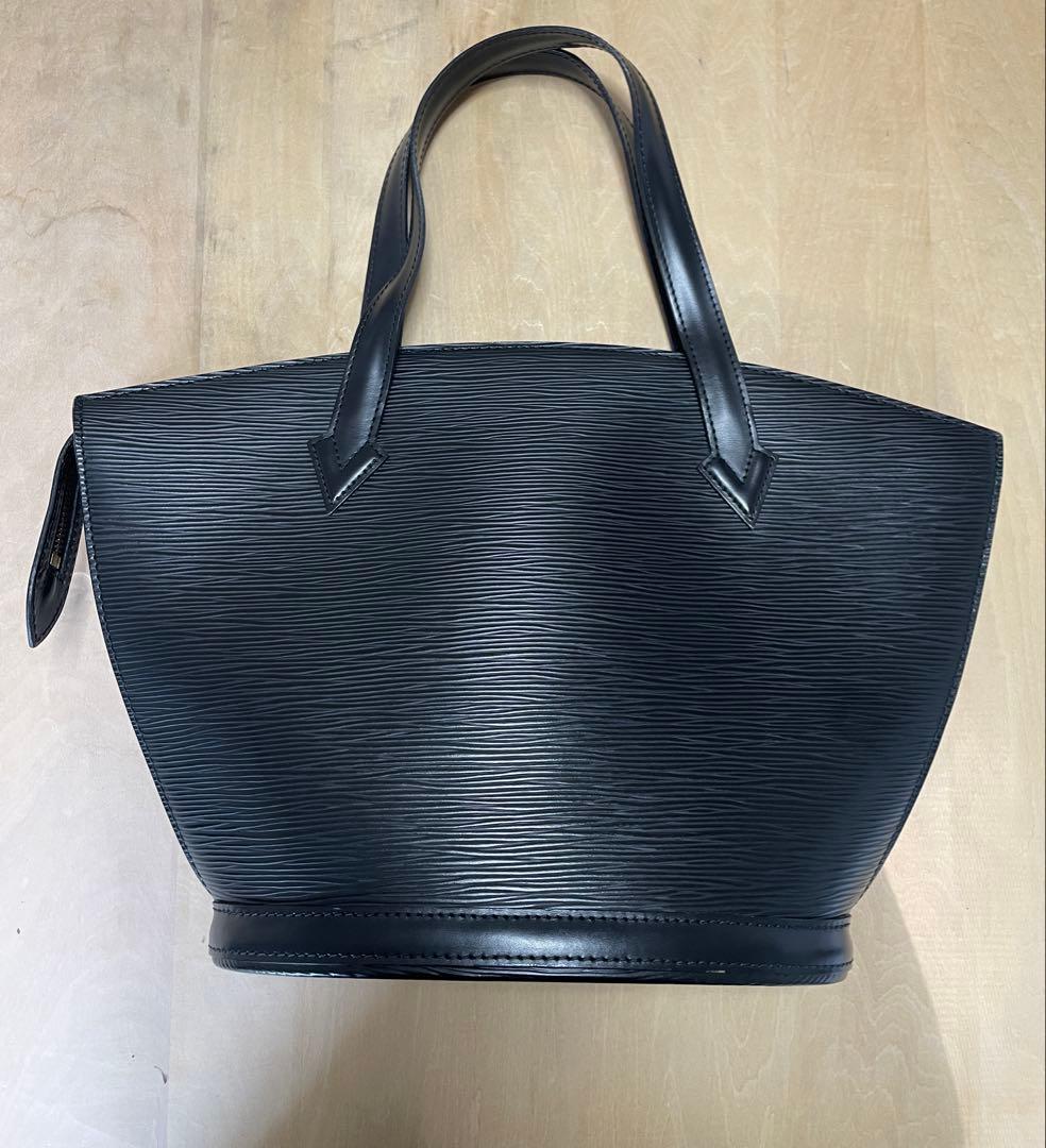 T*P様 ルイヴィトン　エピ　サンジャック　レザー ブラック トートバッグ