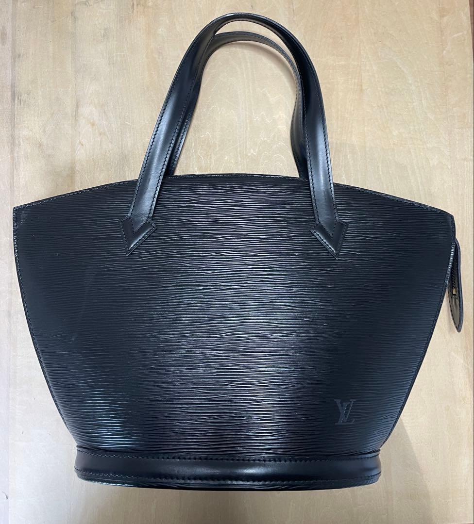 T*P様 ルイヴィトン　エピ　サンジャック　レザー ブラック トートバッグ