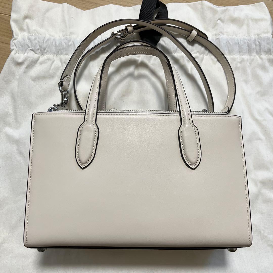 COARCH ニーナ スモール トート バッグ　ホワイト