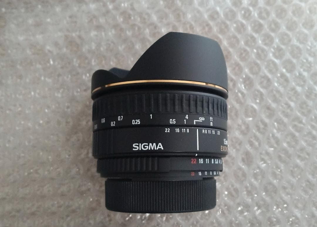 ■極美品　SIGMA 15mm F2.8 EX DG フィッシュアイレンズ