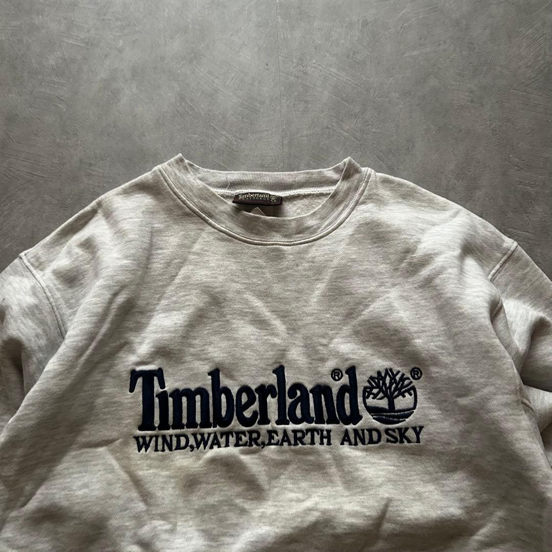 トップス archive timberland sweat y2k gray