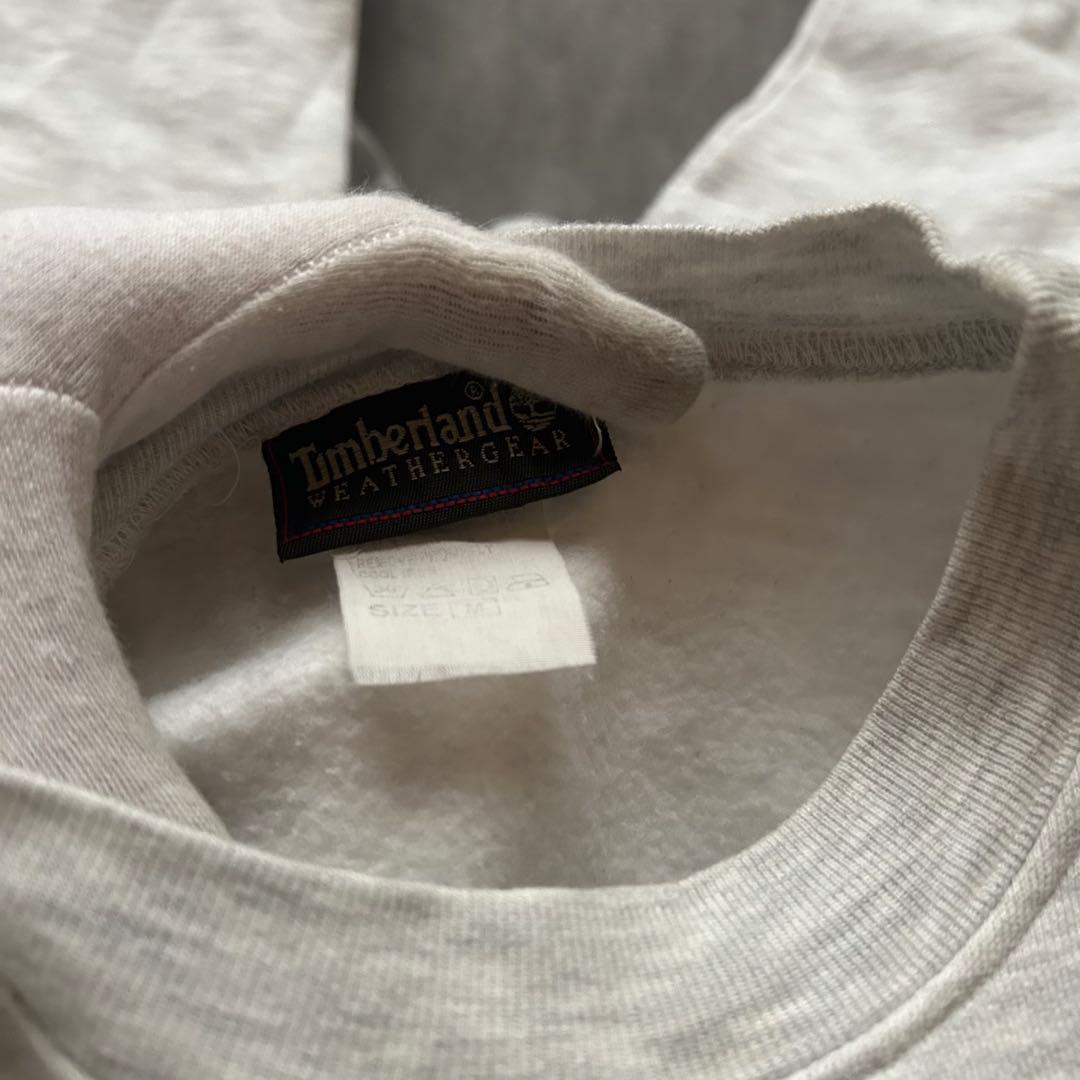 トップス archive timberland sweat y2k gray