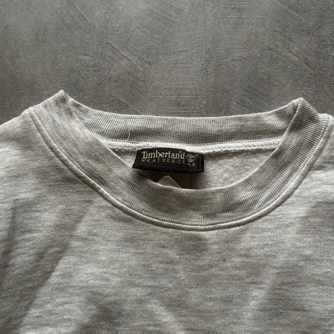 トップス archive timberland sweat y2k gray