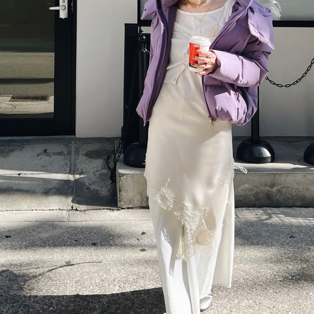 ZARA ザラ M ZW COLLECTION アシンメトリーレースワンピース