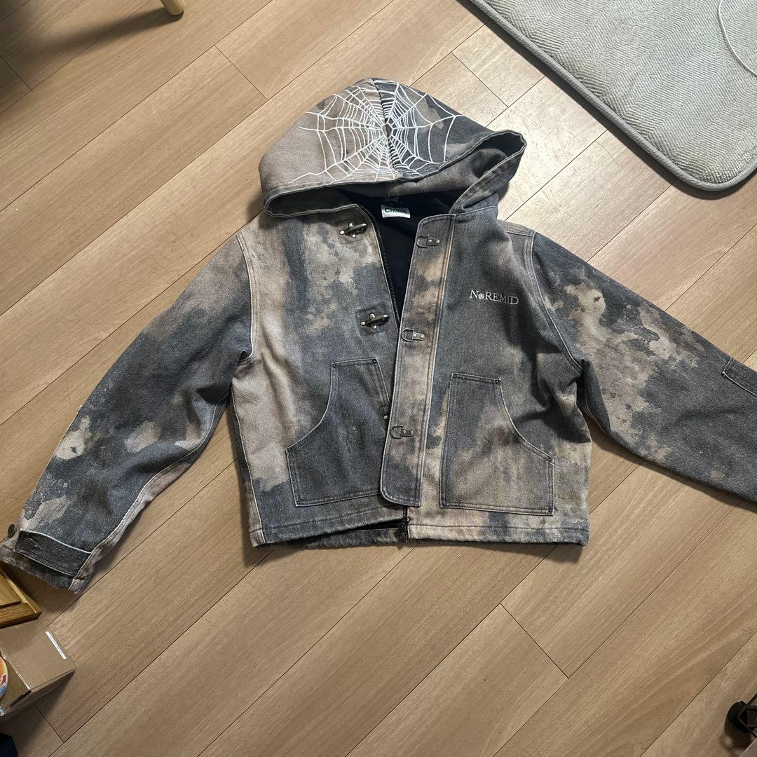 NOREMID フード付きデニムジャケット L