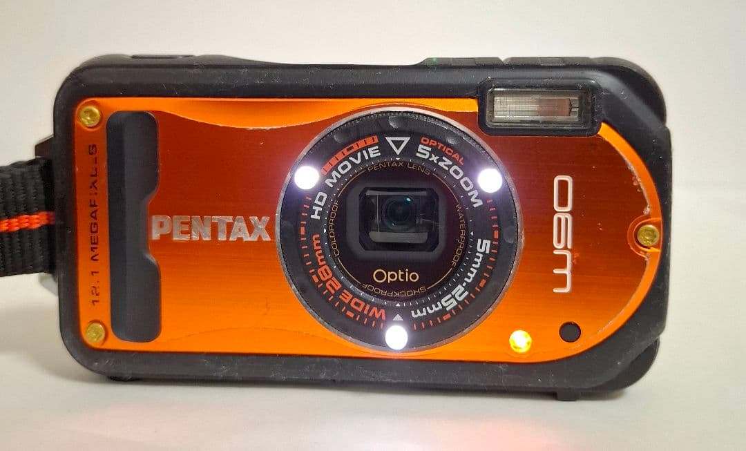 [美品] PENTAX ペンタックス OPTIO W90 デジタルカメラ