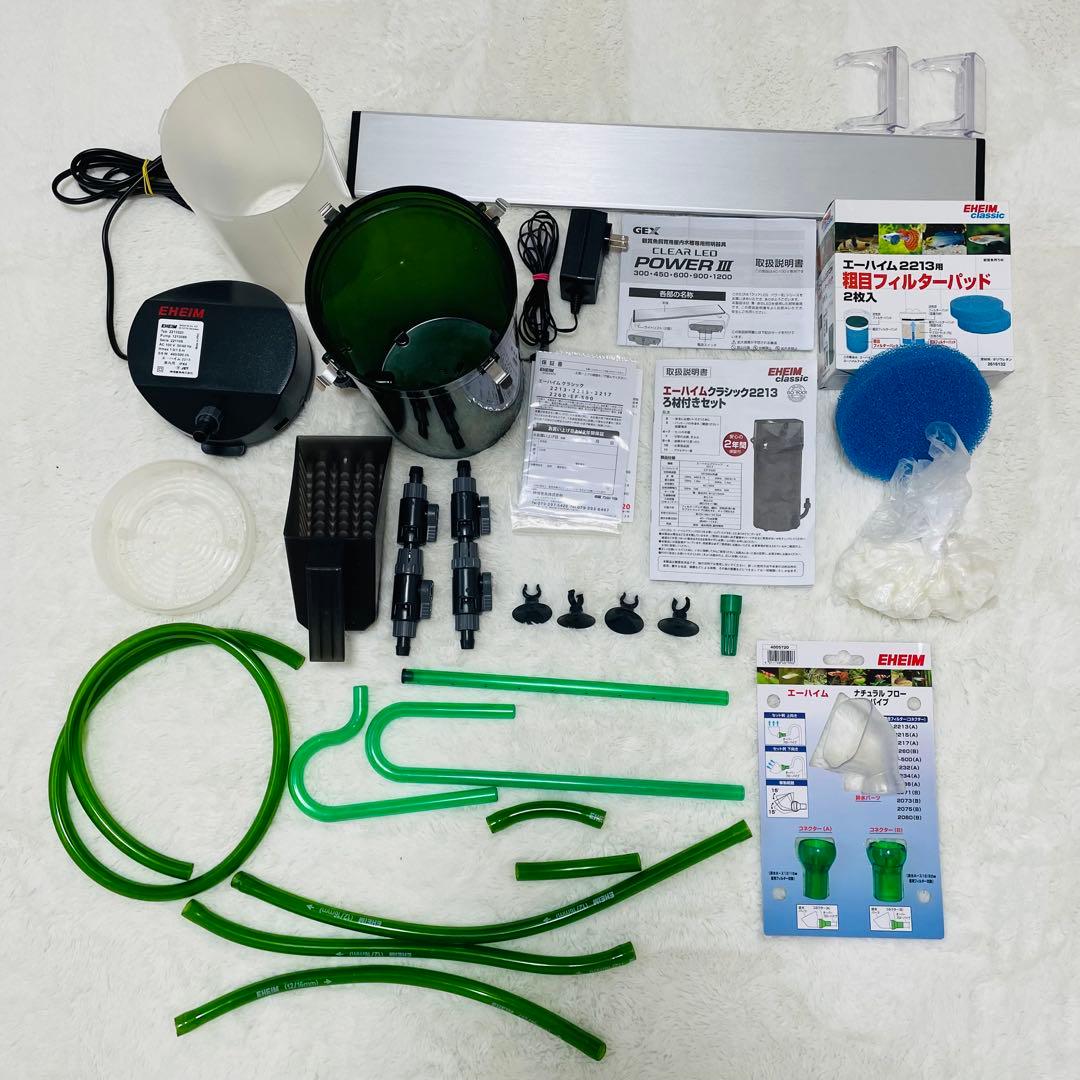 EHEIM エーハイム2213 GEX クリアLED POWERIII 600