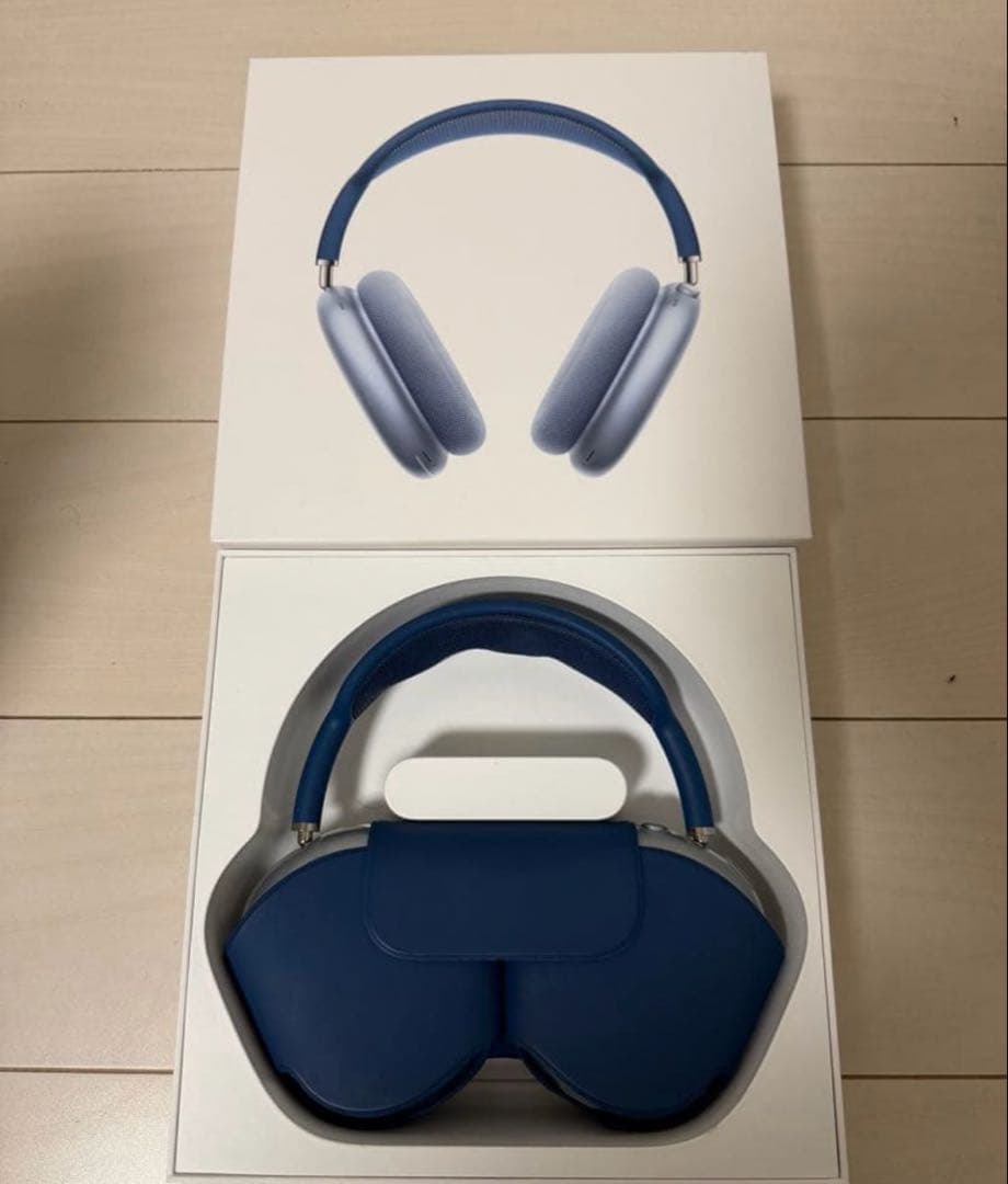 AirPodsMax本体ブルー