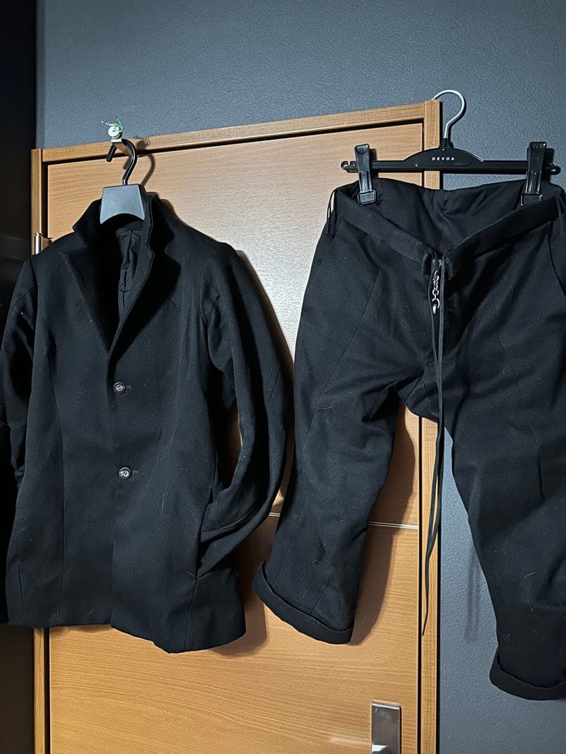 DEVOA デヴォア セットアップ ジャケット クロップド パンツ