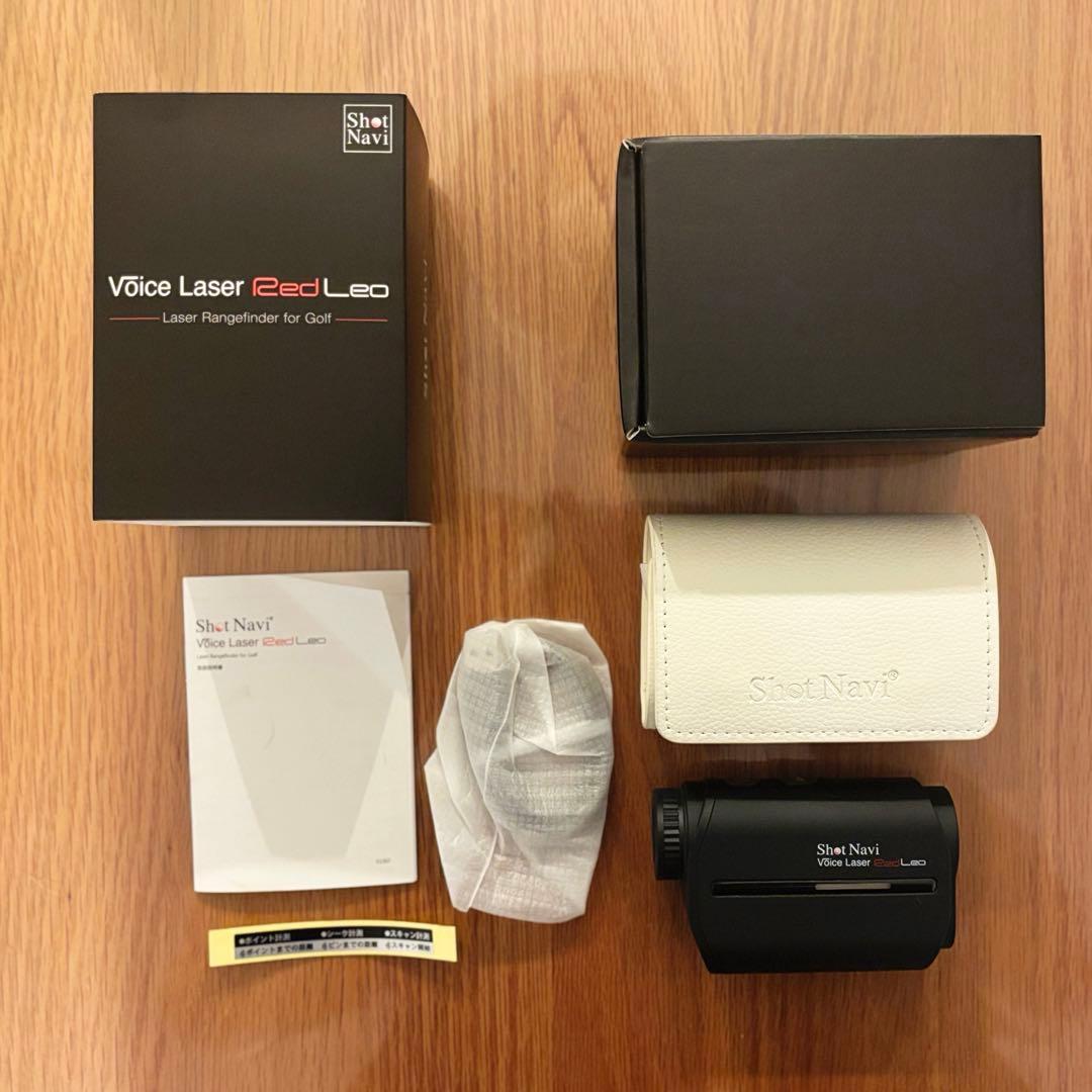Shot Navi Voice Laser Red Leo　ゴルフ用距離計