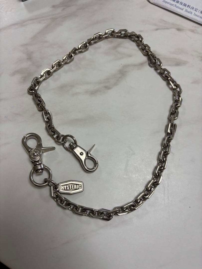 HYSTERIC ウォレットチェーン シルバー