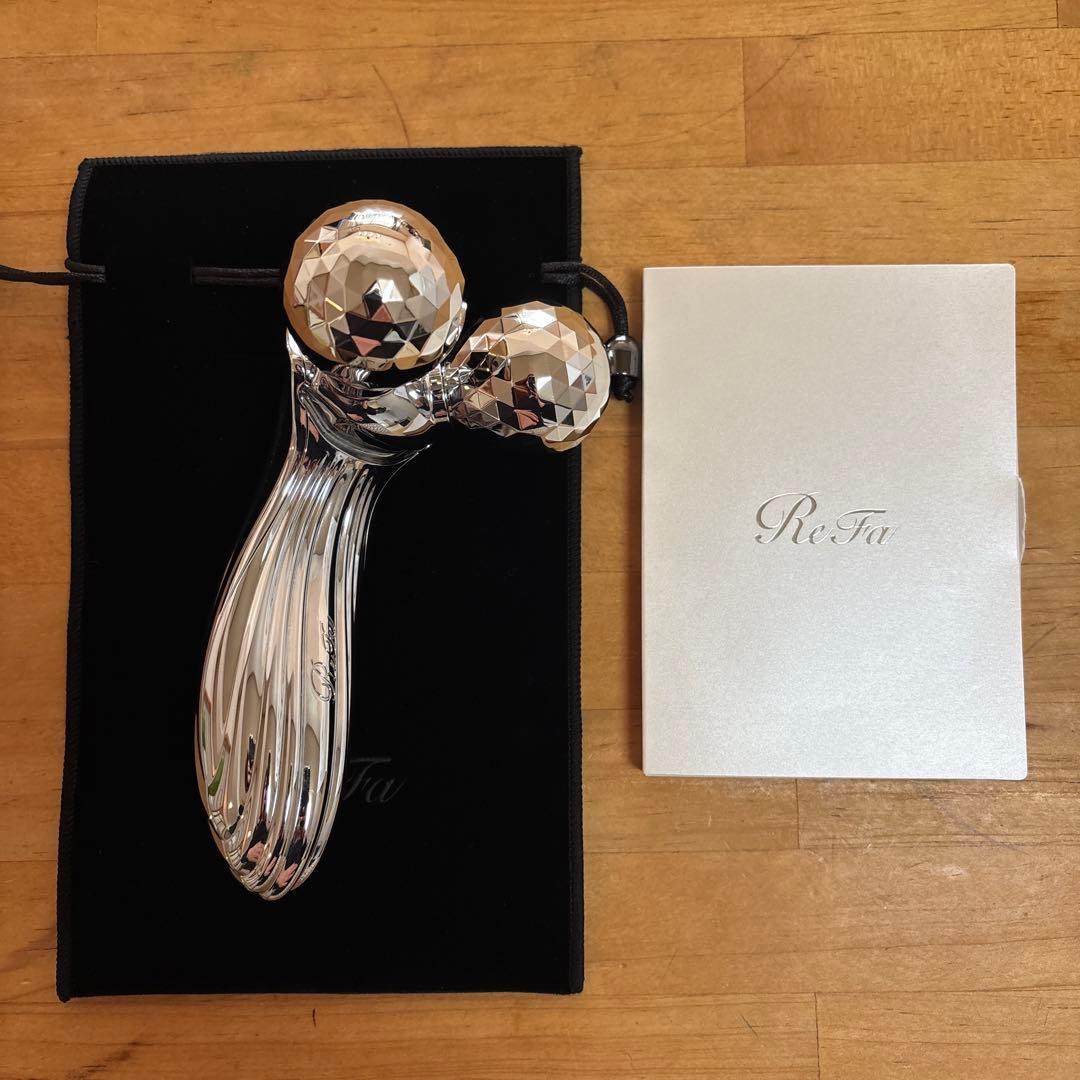 ReFa リファモーションカラット　美顔ローラー シルバー 美品