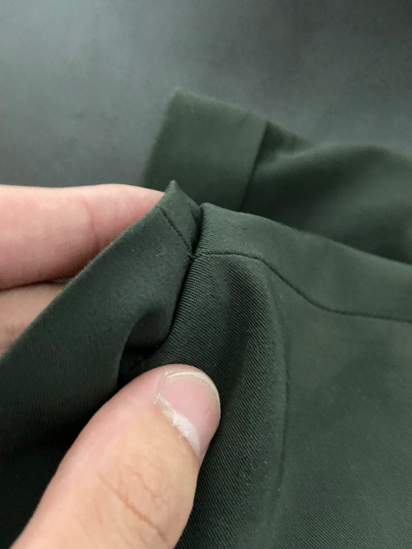 PRADA スラックス　グリーン　52