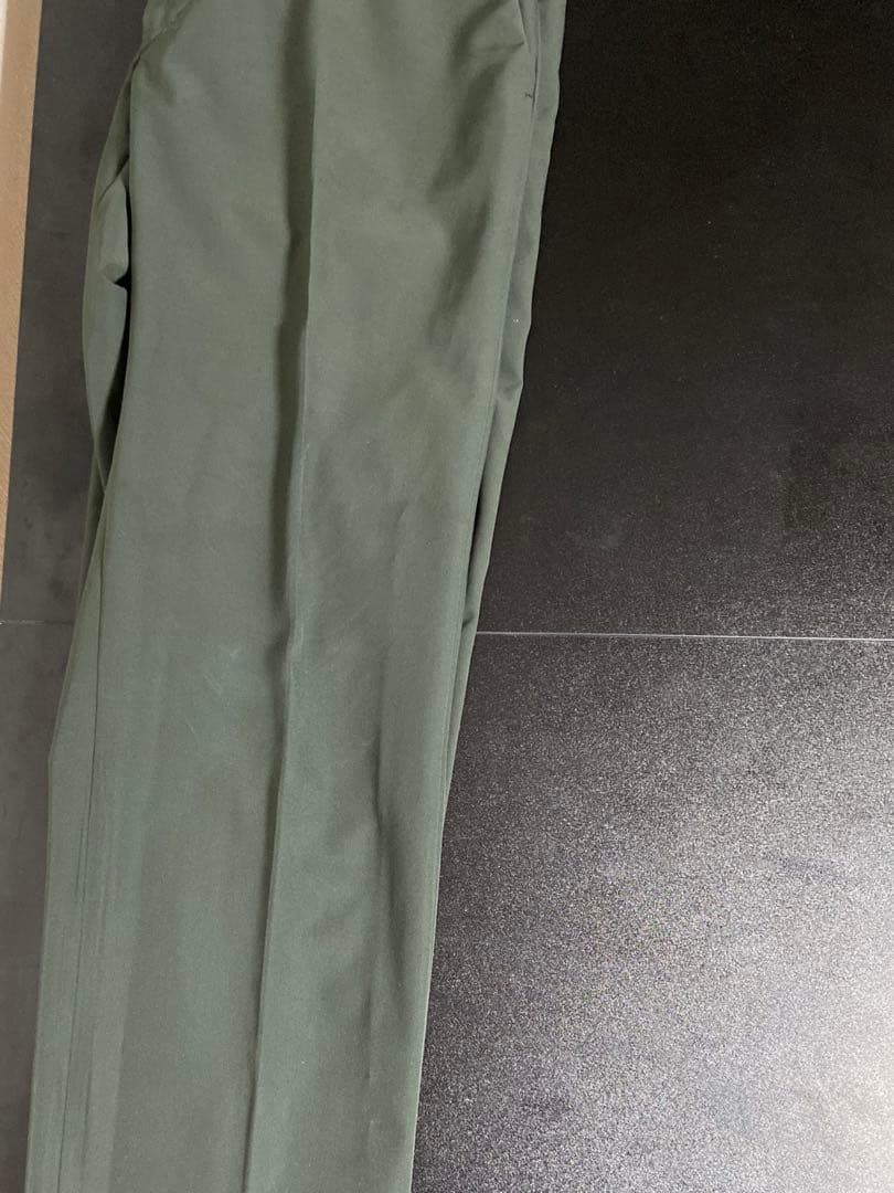 PRADA スラックス　グリーン　52