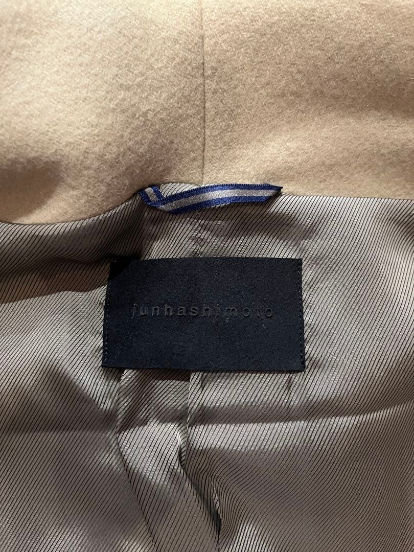 【新品未使用】junhashimoto ウールメルトン ラップコート サイズ4