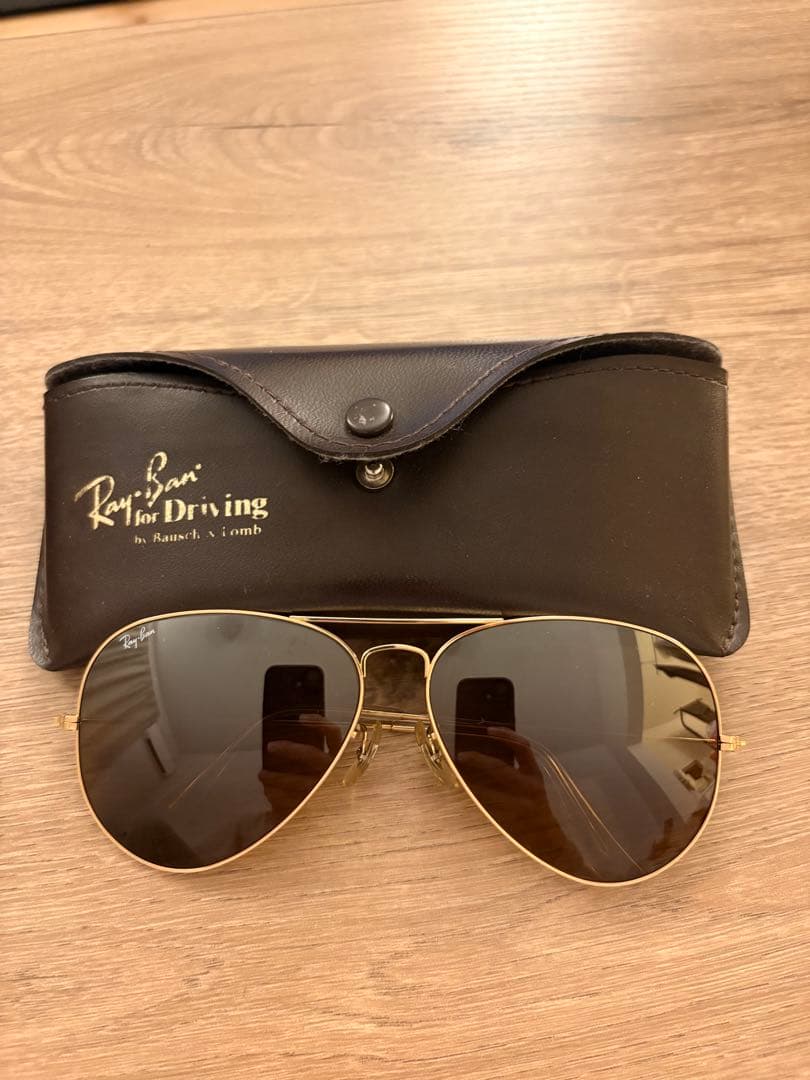 Ray-Ban for Driving サングラス ゴールド
