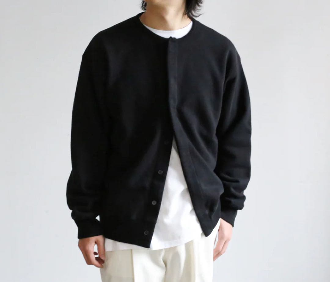 【美品】AURALEE HEAVY BD SWEAT CARDIGAN