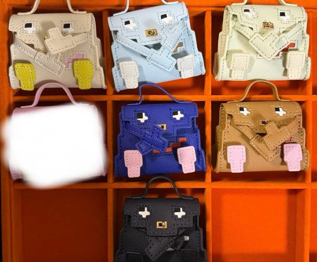 カラフルミニバッグチャームセット