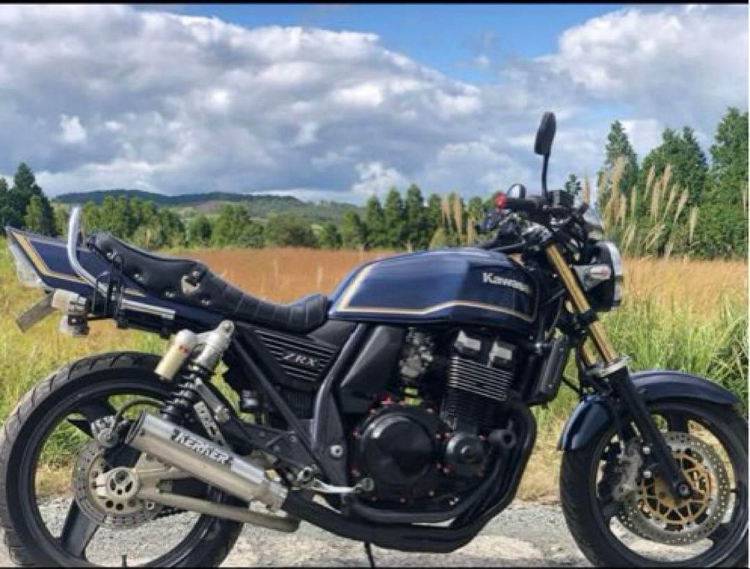 zrx400 kerker マフラー　Kシステム