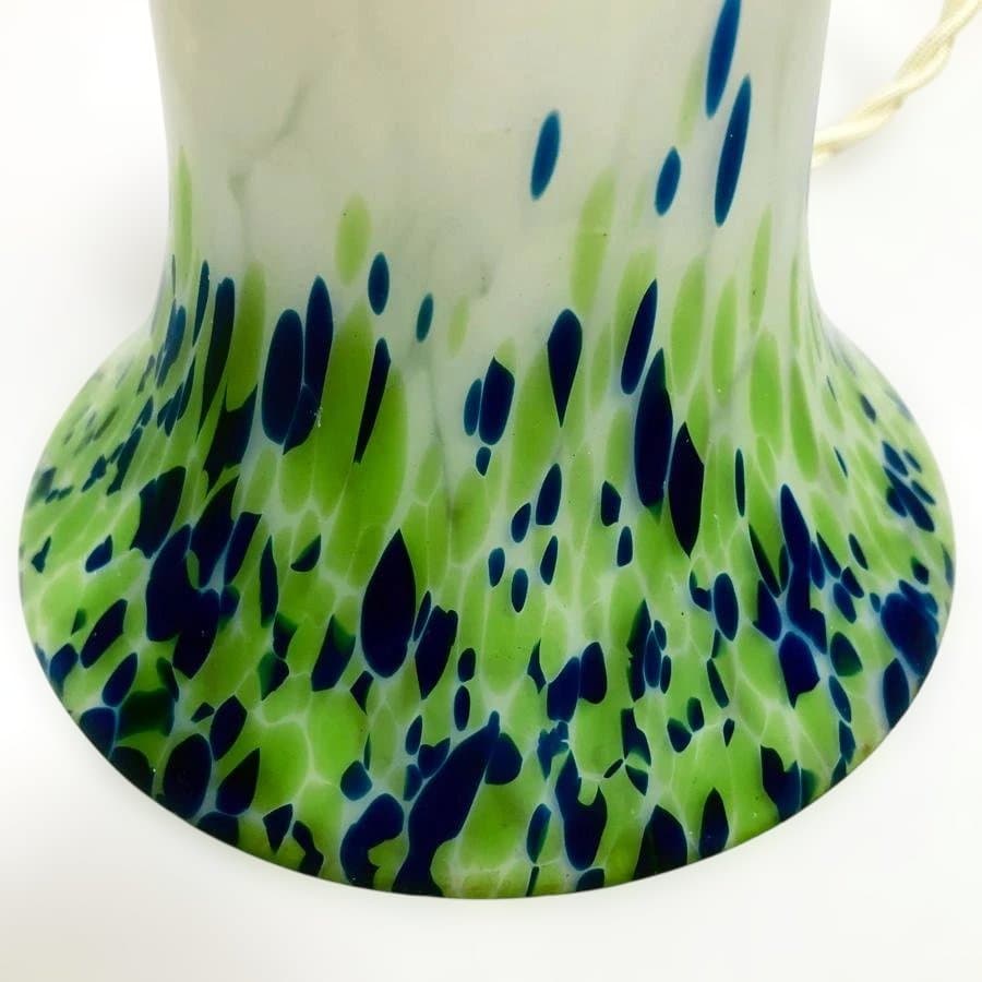 【美品】アンティーク　マーブルペンダントランプ