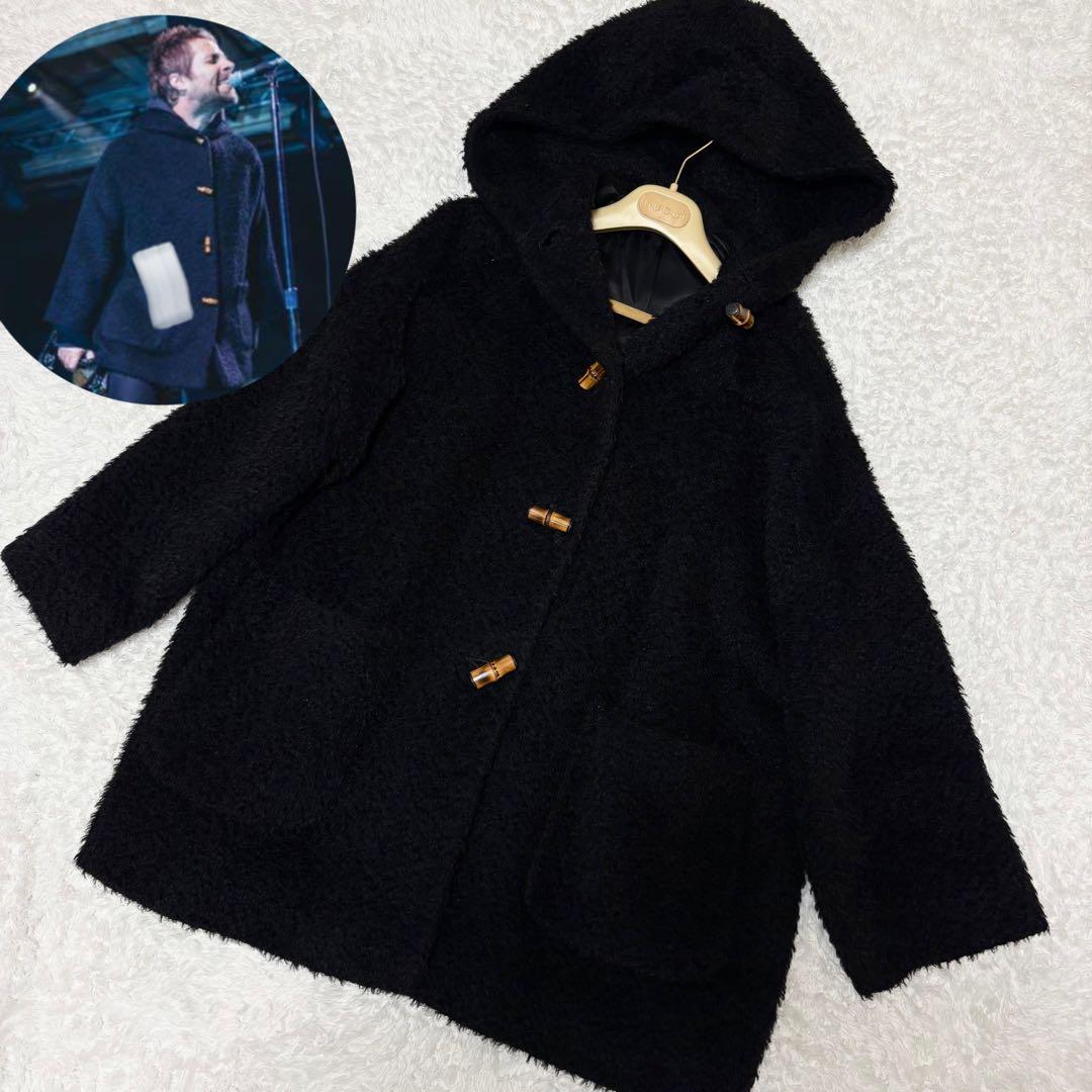 極美品 グッチ オアシス リアムギャラガー着用 トムフォード期 ポンチョ風コート