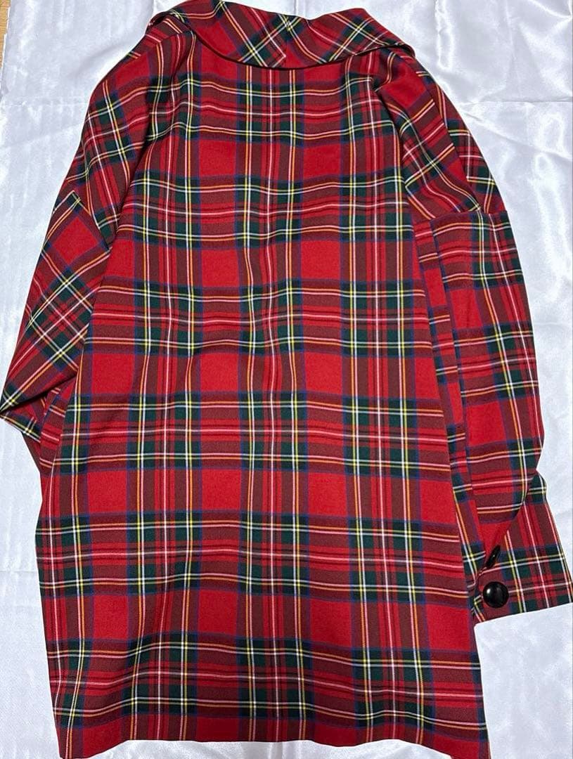 HEIHEI ローラペルジャケット 赤チェック