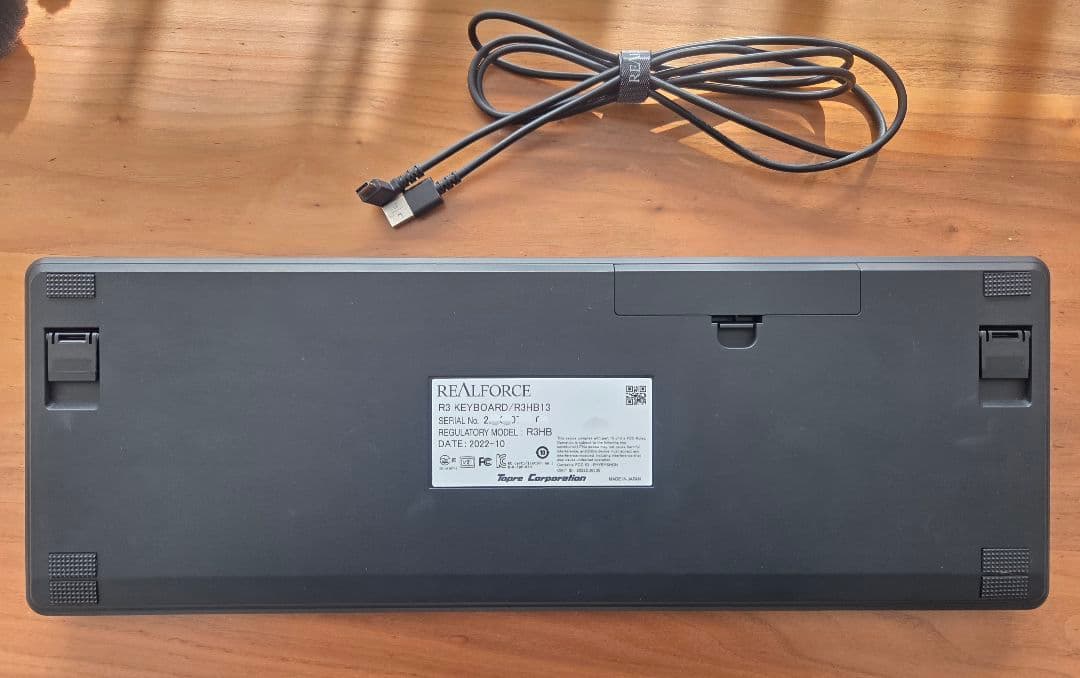 REALFORCE R3 キーボード 30g 英語配列 R3HB13　topre