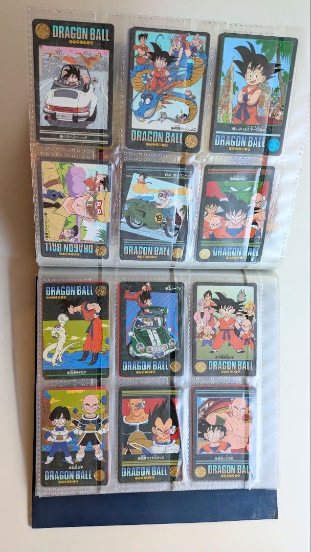 【値下げ】旧版ドラゴンボール　カードダスケース＆カード79枚　まとめ売り