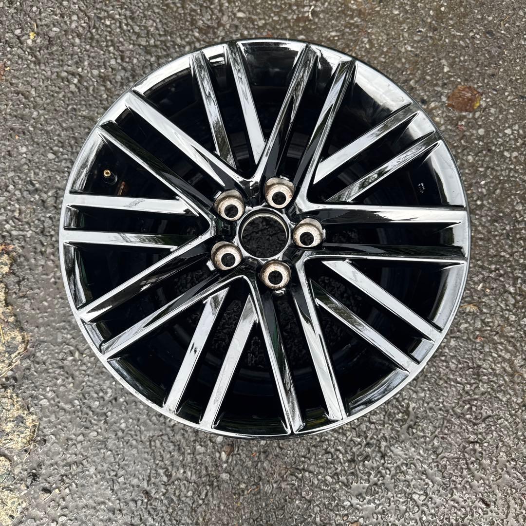 トヨタクラウン210？純正ホイール　一本アスリート　ブラックスパッタリング？