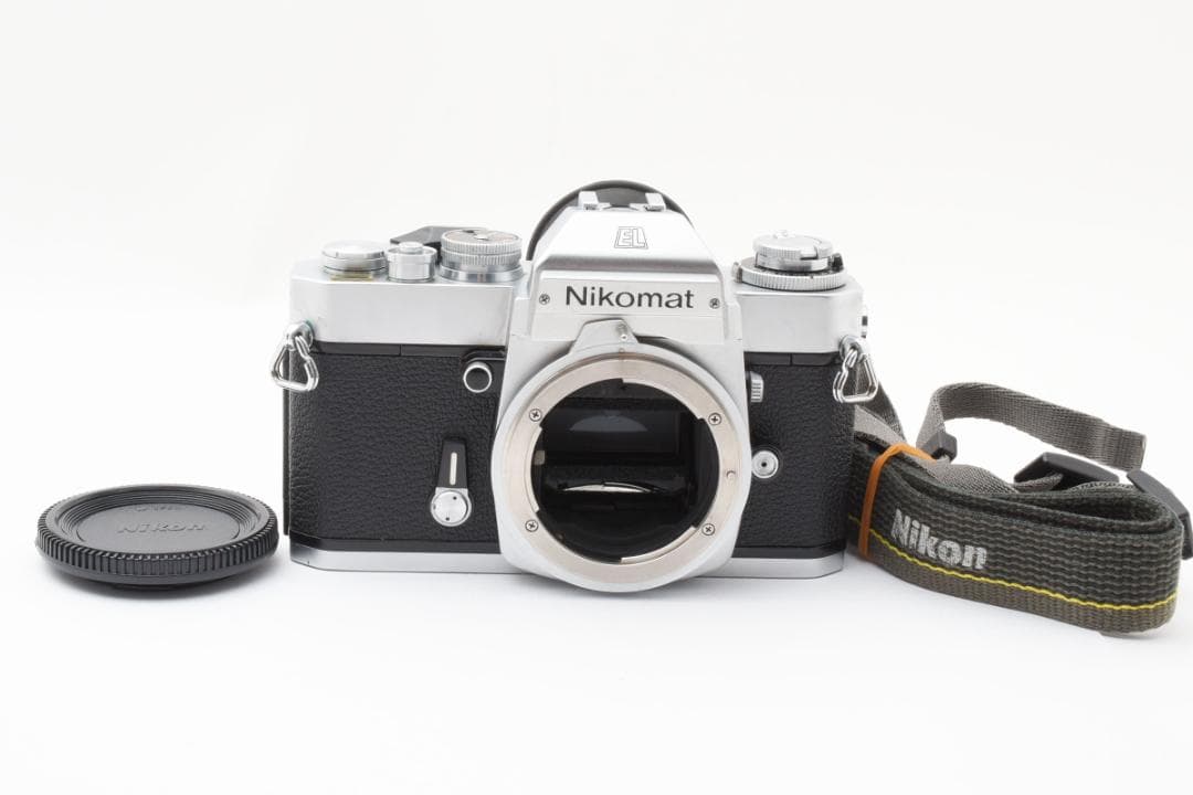 新品級 NIKON Nikomat EL シルバー モルト新品交換済 B774
