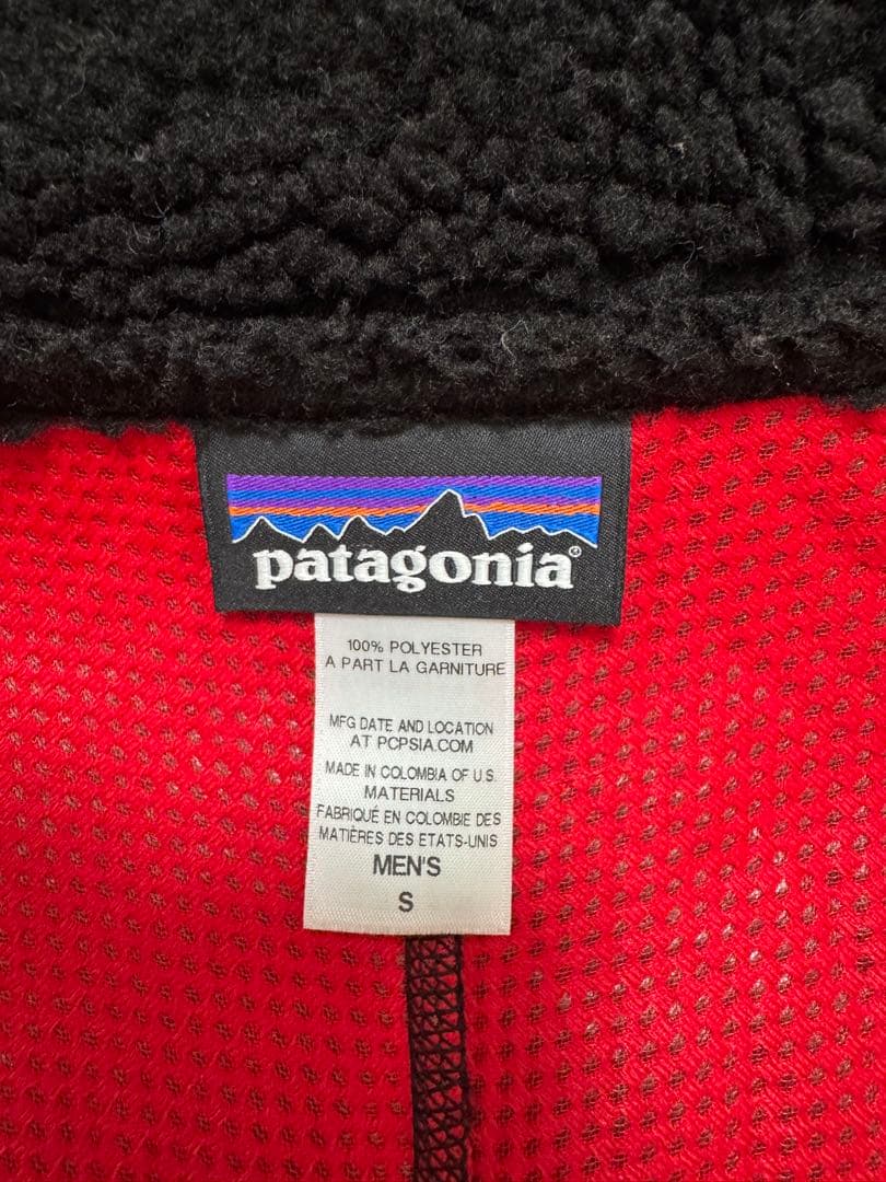 美品　patagonia レトロX フリースベスト 黒