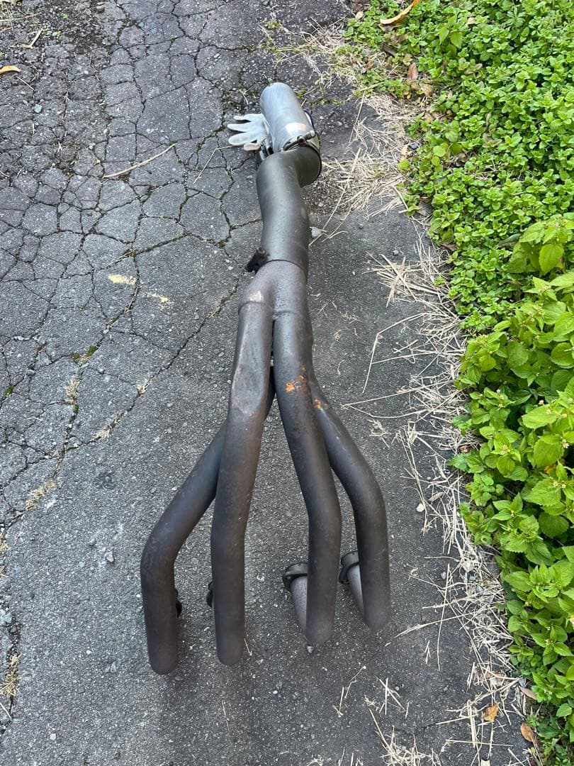 ゼファー1100 マフラー　フルエキ　KERKER？当時物？廃盤？　送料込