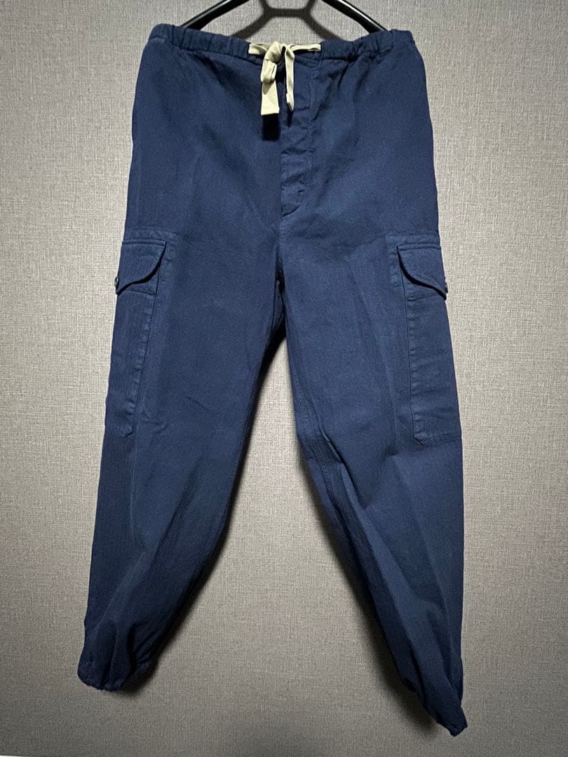 GUCCI ネイビー カーゴパンツ