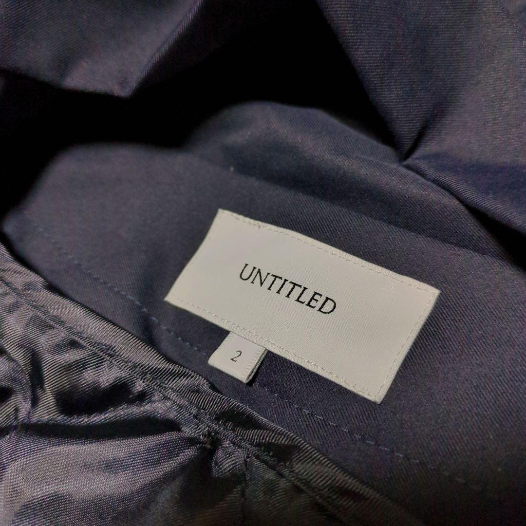 美品！UNTITLED Thermore ライナー付 フーデットコート 撥水　M