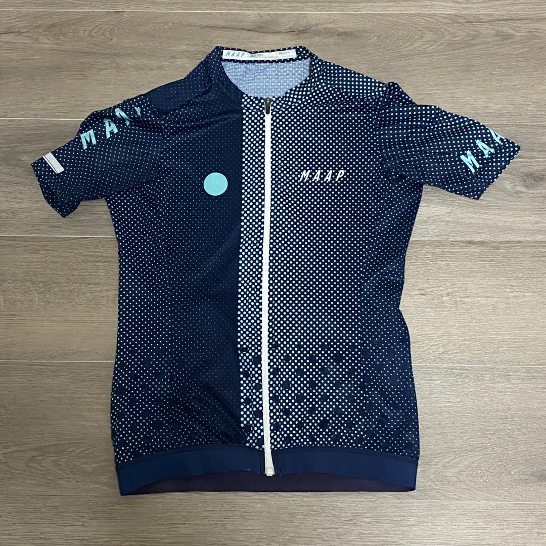 【美品】 Pro Fit XS 白系ドット柄ジャージ