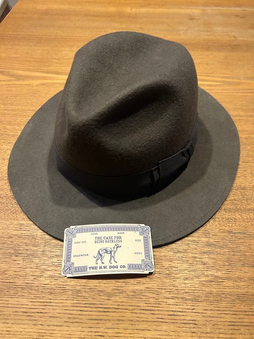 最終値下げ‼️THE H.W.DOG&CO ウールハットDOG00006