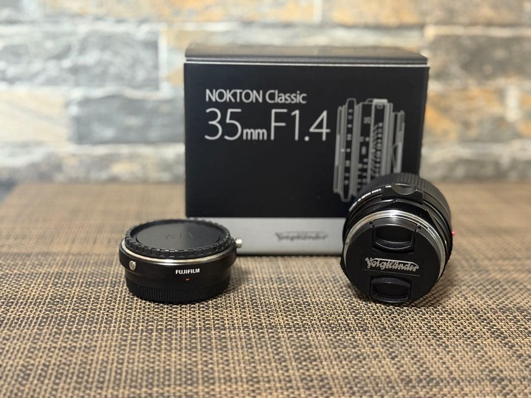 Nokton classic 35mm f1.4 SC VM アダプターセット