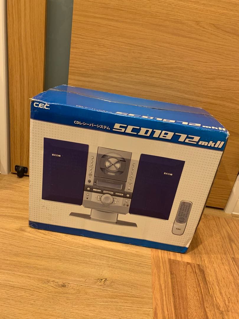新品 C.E.C CEC CDレシーバーシステム CDコンポ SCD1872