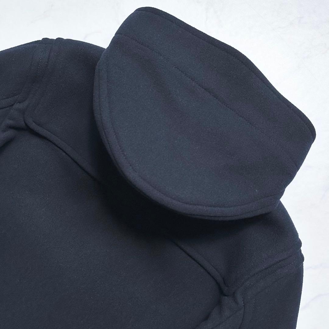 23AW 完売品◎ジェイプレス ダッフルコート シルクブレンド ウール 濃紺 M