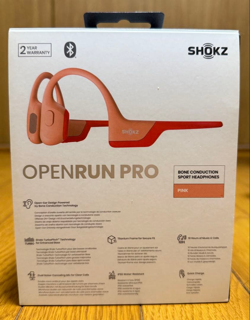 Shokz OpenRun Pro ピンク