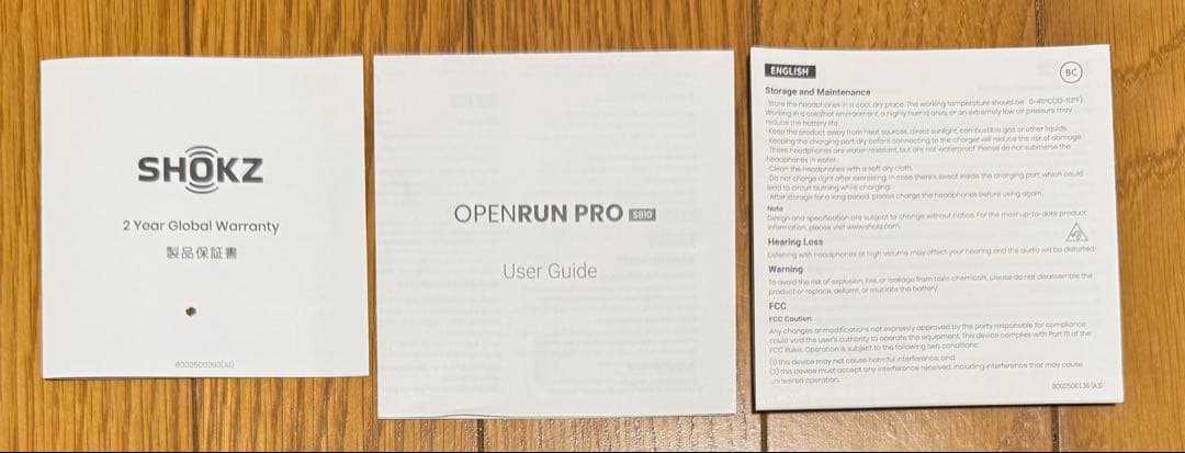 Shokz OpenRun Pro ピンク