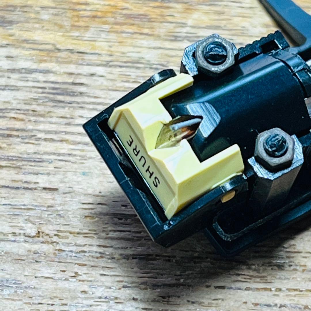 SHURE M95HE MM型フォノカートリッジ + シェル + 交換針2本