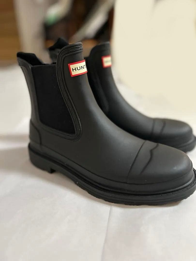 HUNTER 美品　レインブーツ　ブラック