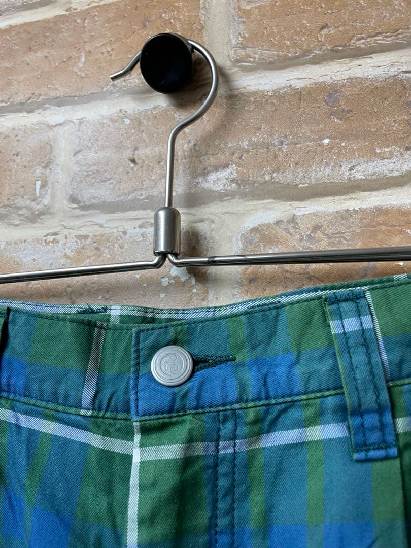 ROLLING CRADLE スラックス　チェックスラックス　ワイドスラックス