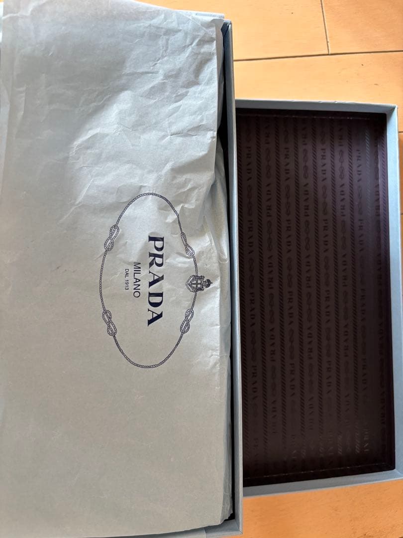 PRADA ビジュー付きミュール 35