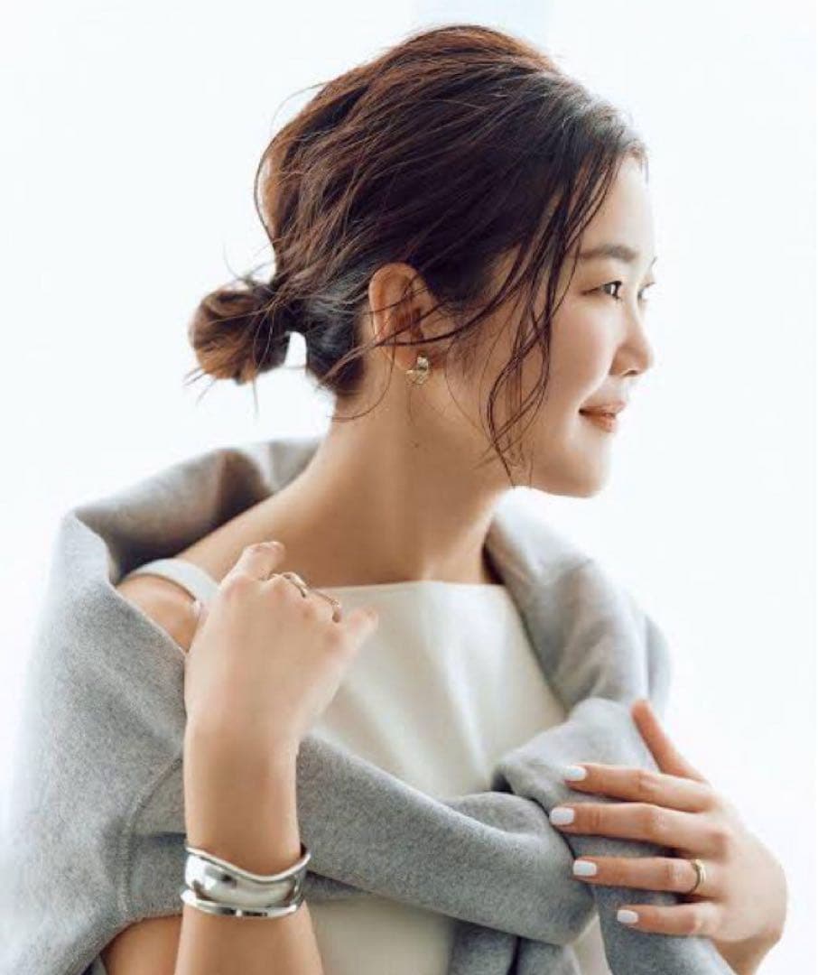 レア　美品　目黒越子　愛用　Demi-Luxe BEAMS シルバー　バングル